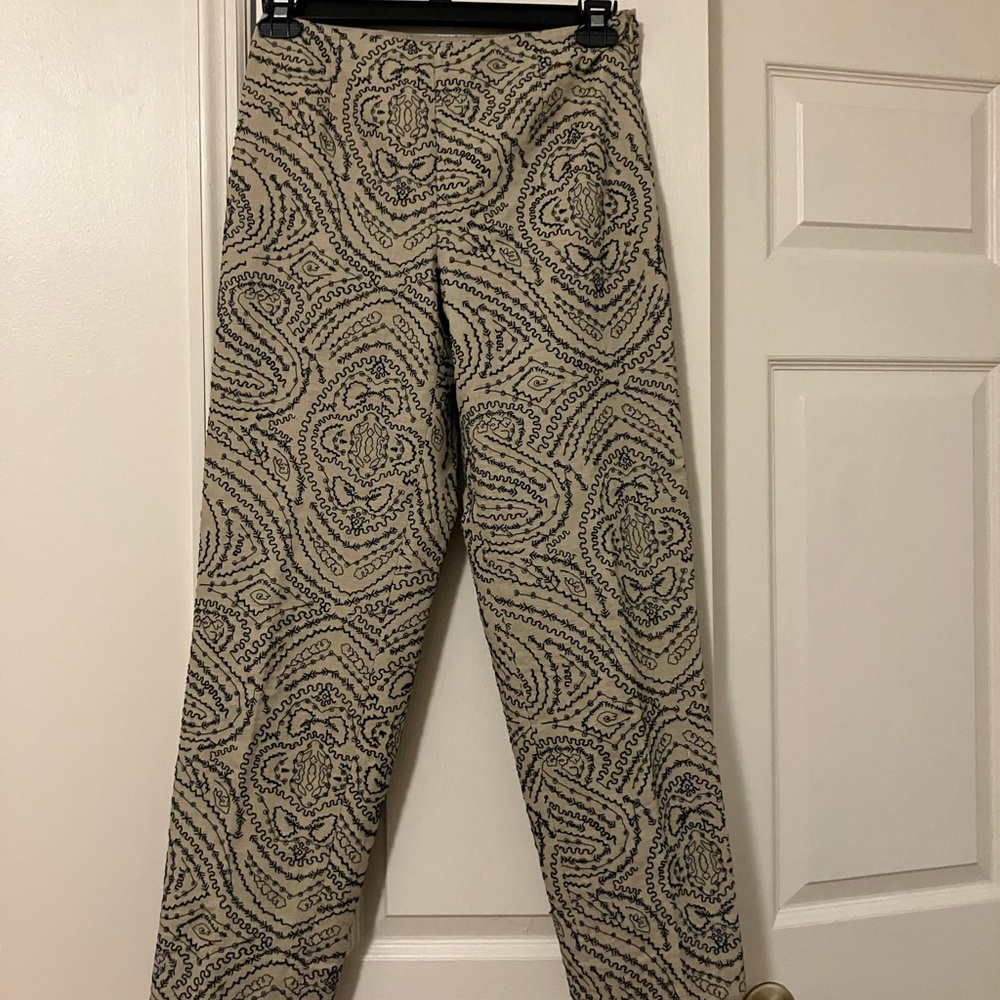 Talbots embroidered dress pants